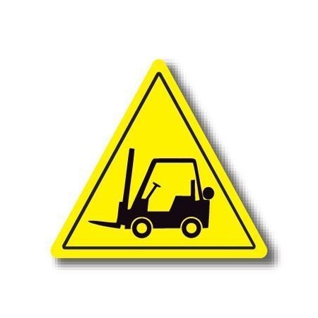 Ergomat 20in TRIANGLE SIGNS - Forklift DSV-SIGN 400 #0063 -UEN